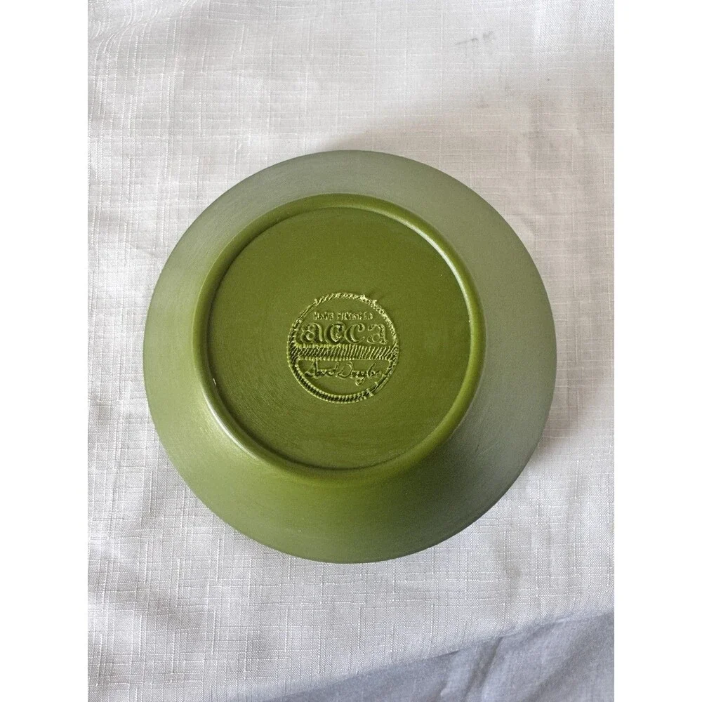 Vintage MCM David Douglas Co. 1960’s Accalac Avocado Green 9-piece Hostess Set